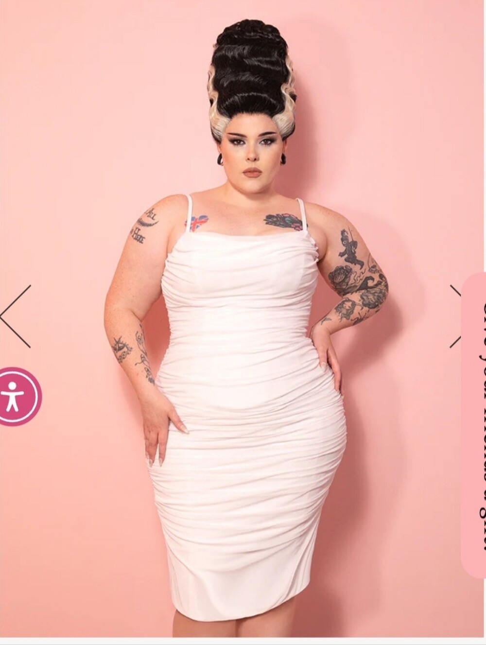 Vixen The Bride Corset Dress - Universal Monsters SAMPLE DRESS